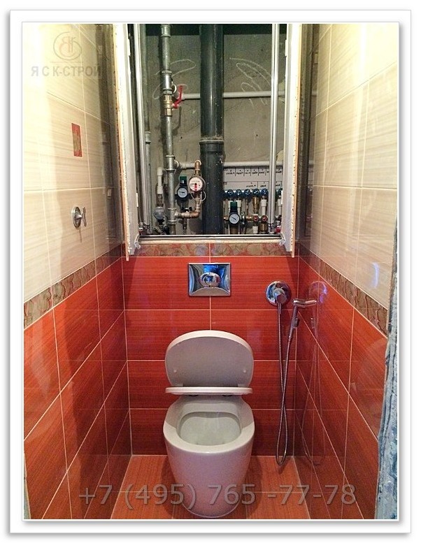 Ремонт туалета ремонт ванной в Москве